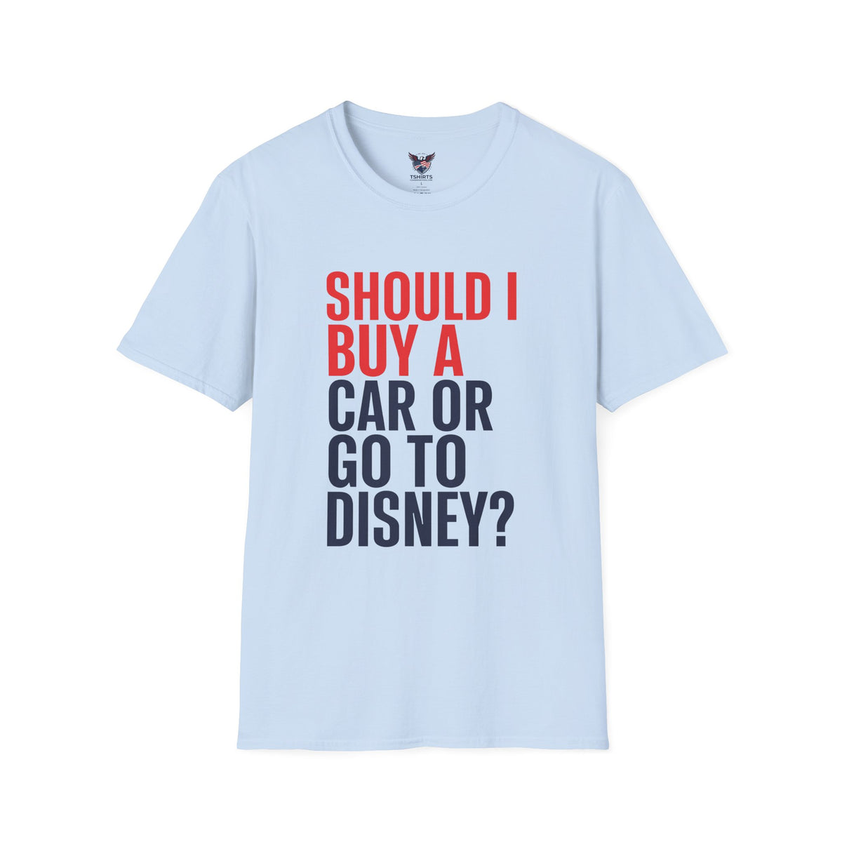Funny Conservative Inflation & Anti-Disney Meme Political Satire Graphic T-Shirt