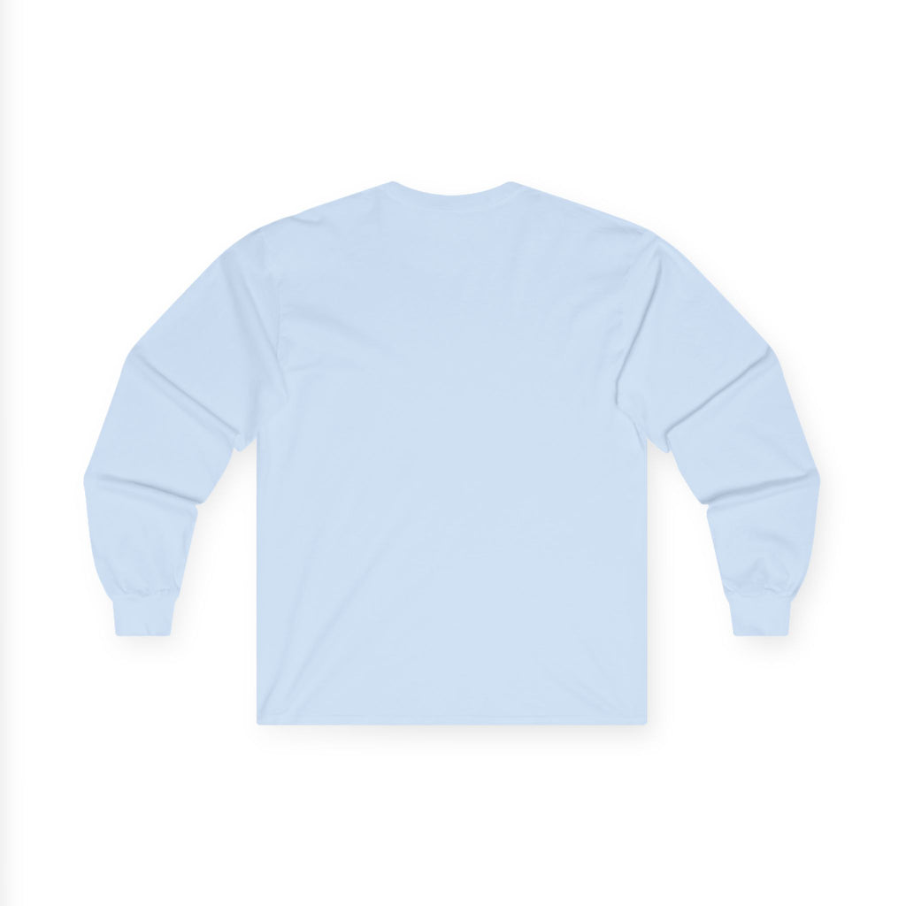 Peace Sign Cartoon President Trump Long Sleeve Tee
