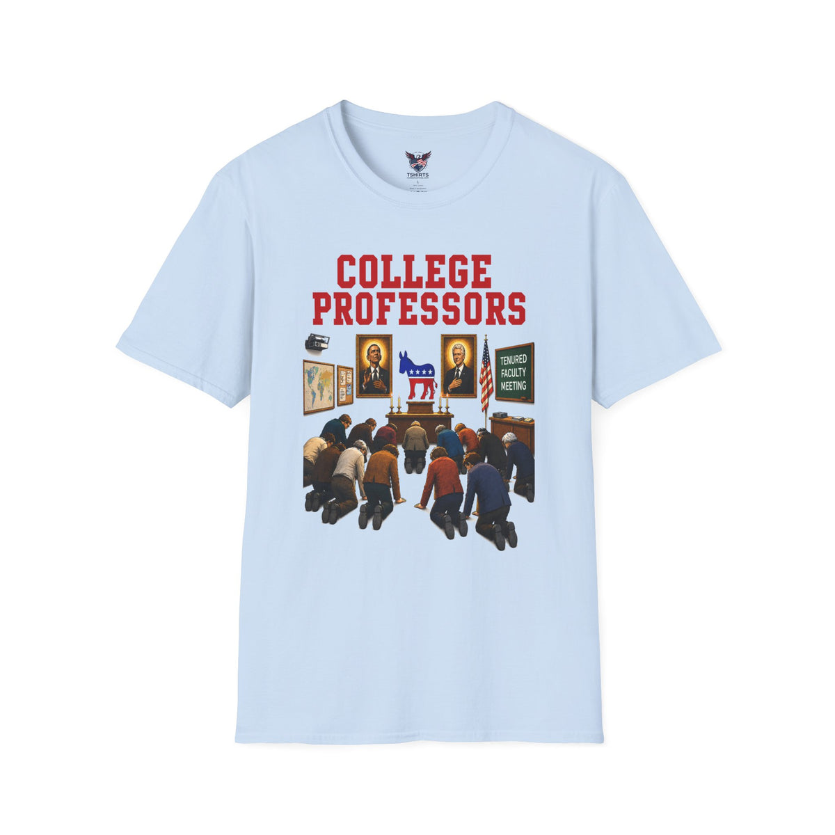 Satirical College Professors Republican Humor Conservative Political Graphic T-Shirt