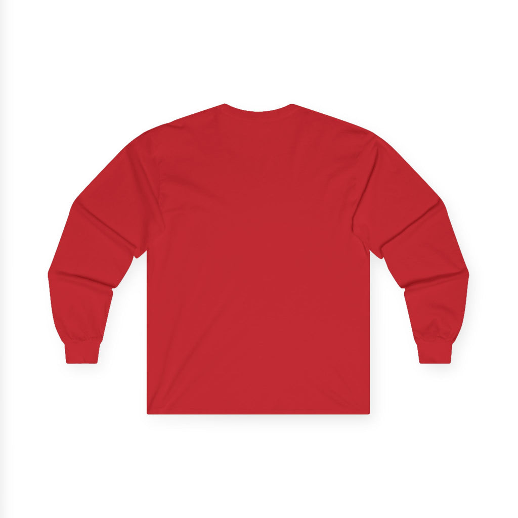 Peace Sign Cartoon President Trump Long Sleeve Tee