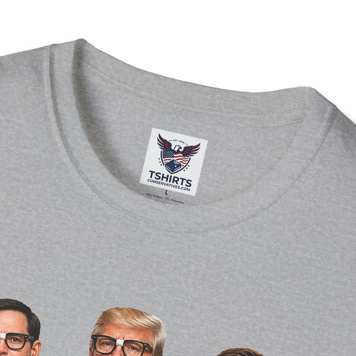 MAGA Brothers T-Shirt — Rubio, Trump, Vance Hanson Brothers Patriotic Hockey Jersey Graphic Tee