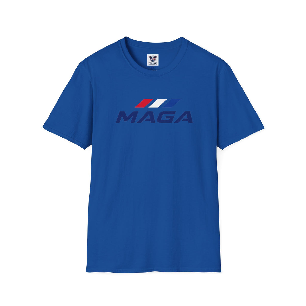 MAGA Patriotic T‑Shirt — Red White Blue Logo Tee - The Conservative Brand