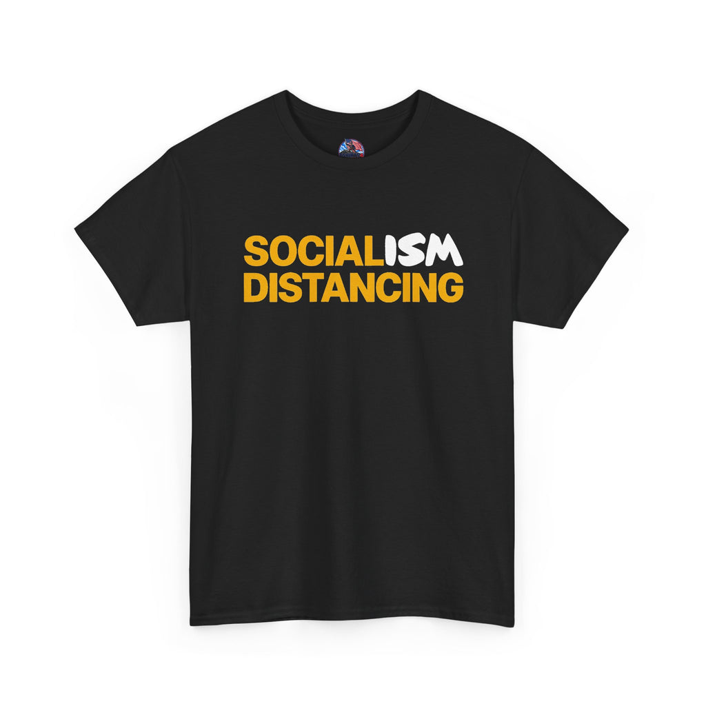 Black Social Distancing Statement T-Shirt