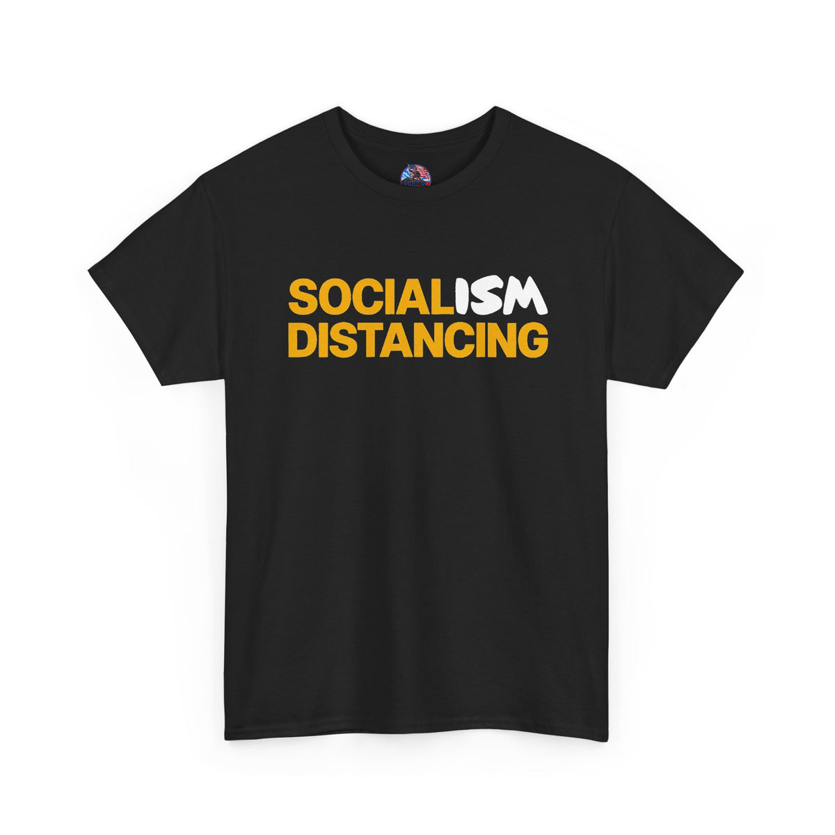 Black Social Distancing Statement T-Shirt