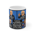 Funny Conservative Political Coffee Mug - "The Kooky Bunch" Novelty Ceramic Cup Featuring Satirical Democratic Caricatures