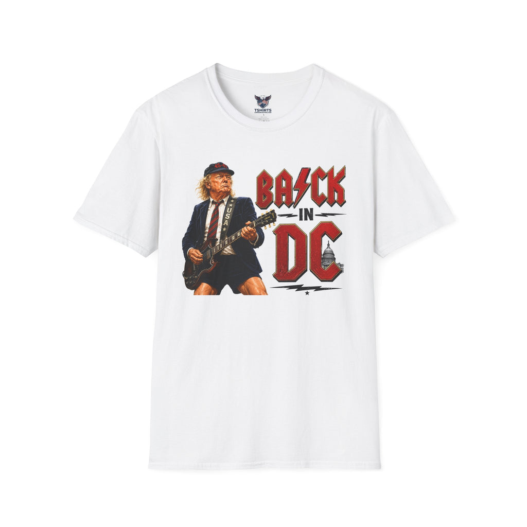 Rock City Graphic T-Shirt — "Back in DC" Guitar Design