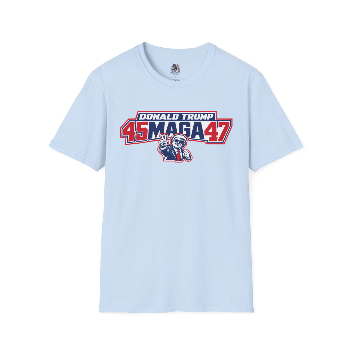 Donald Trump Maga 45–47 Patriotic Political T-Shirt