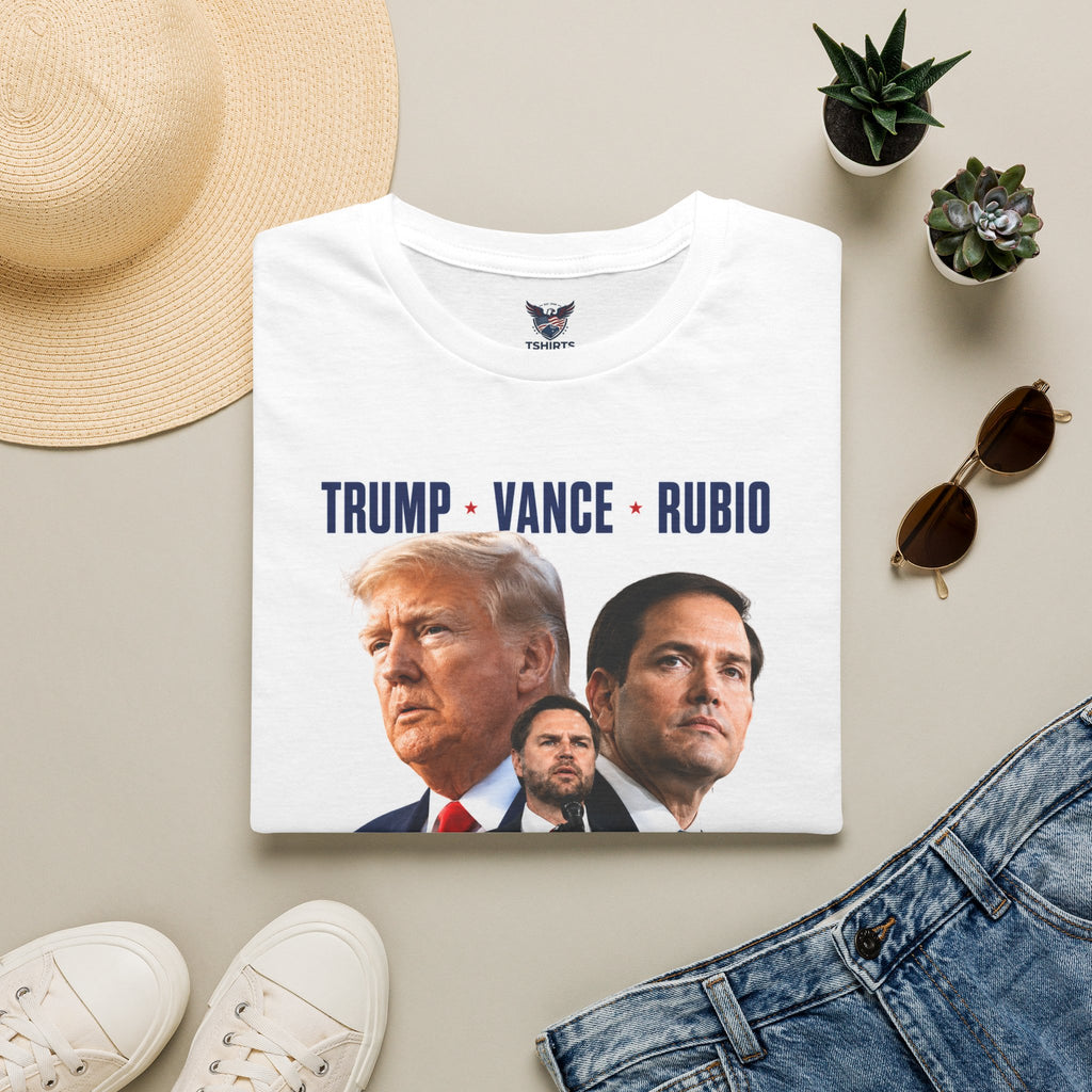 Trump • Vance • Rubio MAGA Campaign T-Shirt — Make America Great Again...