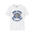 "Trump Patriot Shirt | America First T-Shirt | Conservative Republican Apparel | God Family Country Tee" | Woke Cities Equals Unsafe Cities T-Shirt |