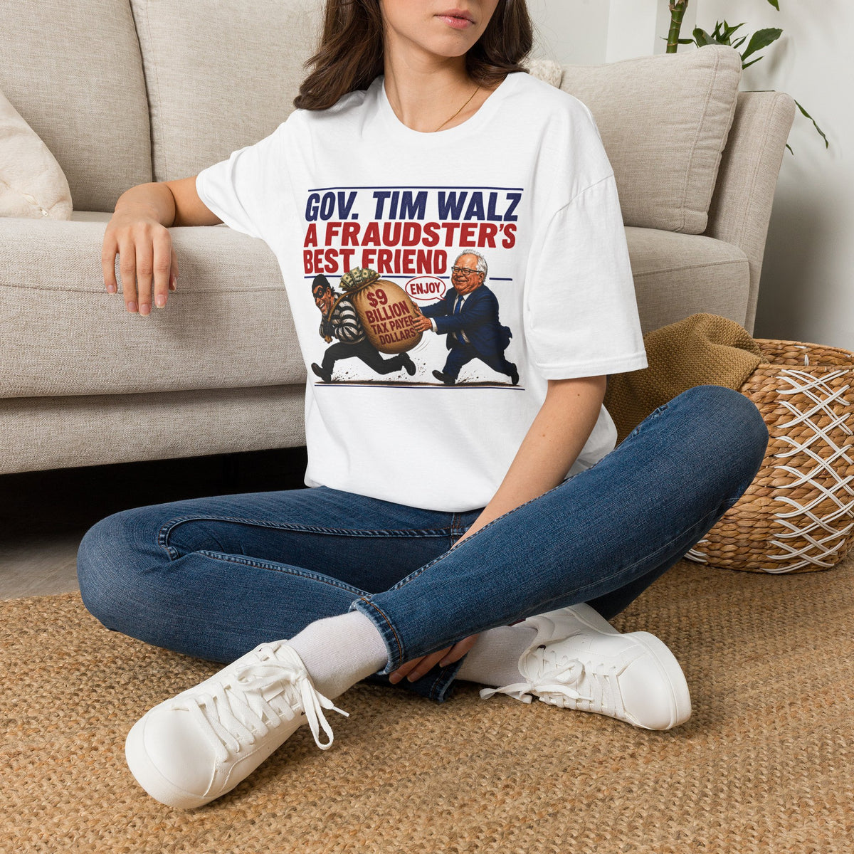 Political Satire A Fraudster's Best Friend T-Shirt