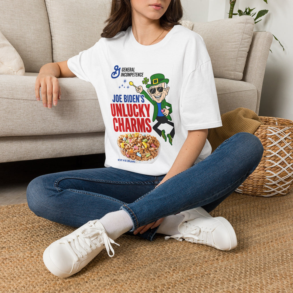 T-Shirt — "Joe Biden's Unlucky Charms" Political Satire Tee