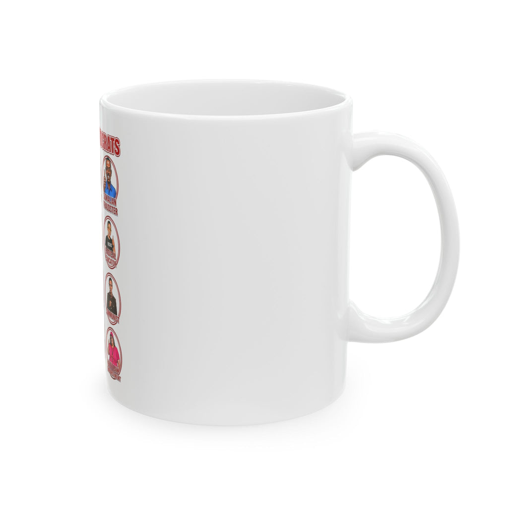 Ceramic Mug — “Today’s Democrats” Political Satire Coffee Mug (11oz & 15oz)