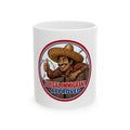 Ceramic Mug — "Illegal Immigrant Approved" Retro Sombrero Design (11oz, 15oz)
