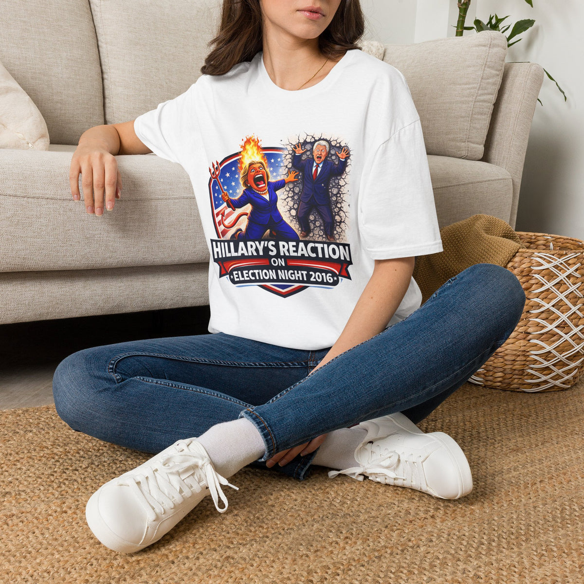 "Trump Patriot Shirt | America First T-Shirt | Conservative Republican Apparel | God Family Country Tee" | anti-woke tshirt | Election Night 2016 Reaction T-Shirt | Political Satire Tee