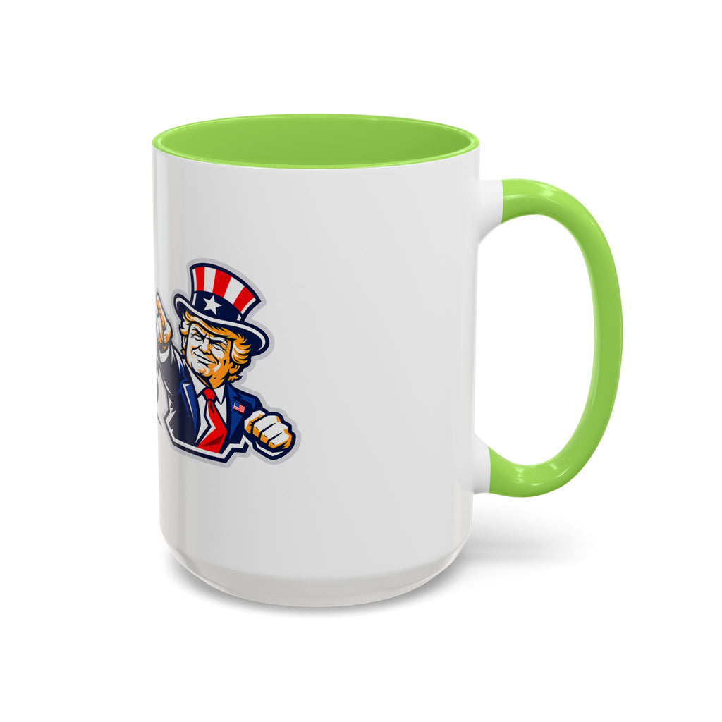 Donald Trump "No Bad Hombres" Uncle Sam Ceramic Coffee Mug