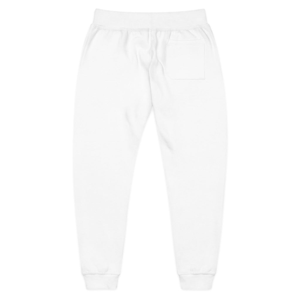 Embroidered 'MAGA' Fleece Sweatpants — The Conservative Brand - White Casual Joggers