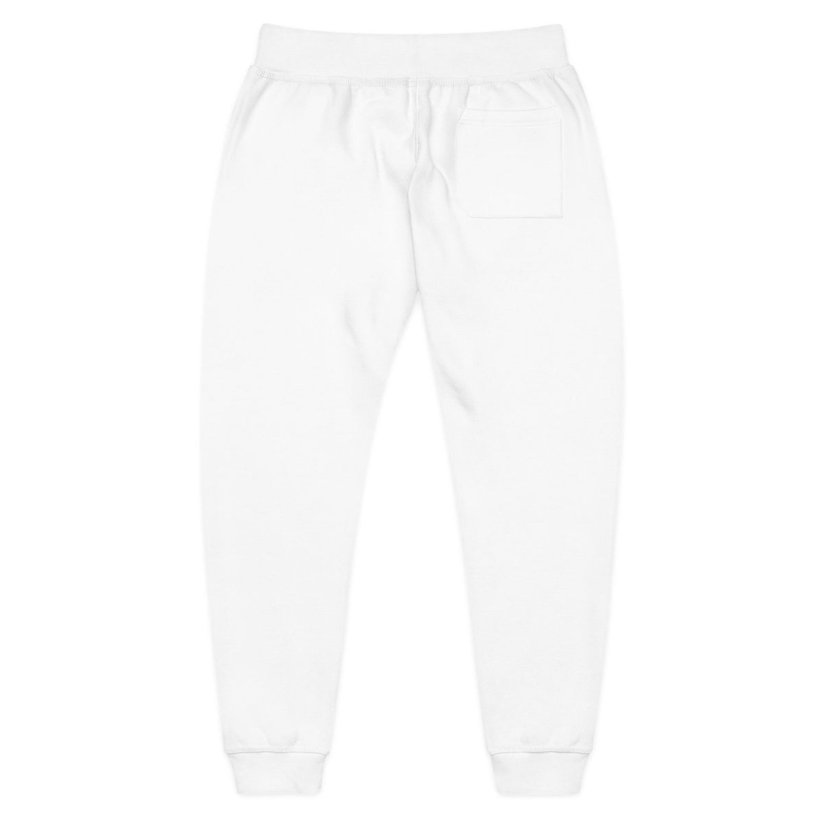 Embroidered 'MAGA' Fleece Sweatpants — The Conservative Brand - White Casual Joggers