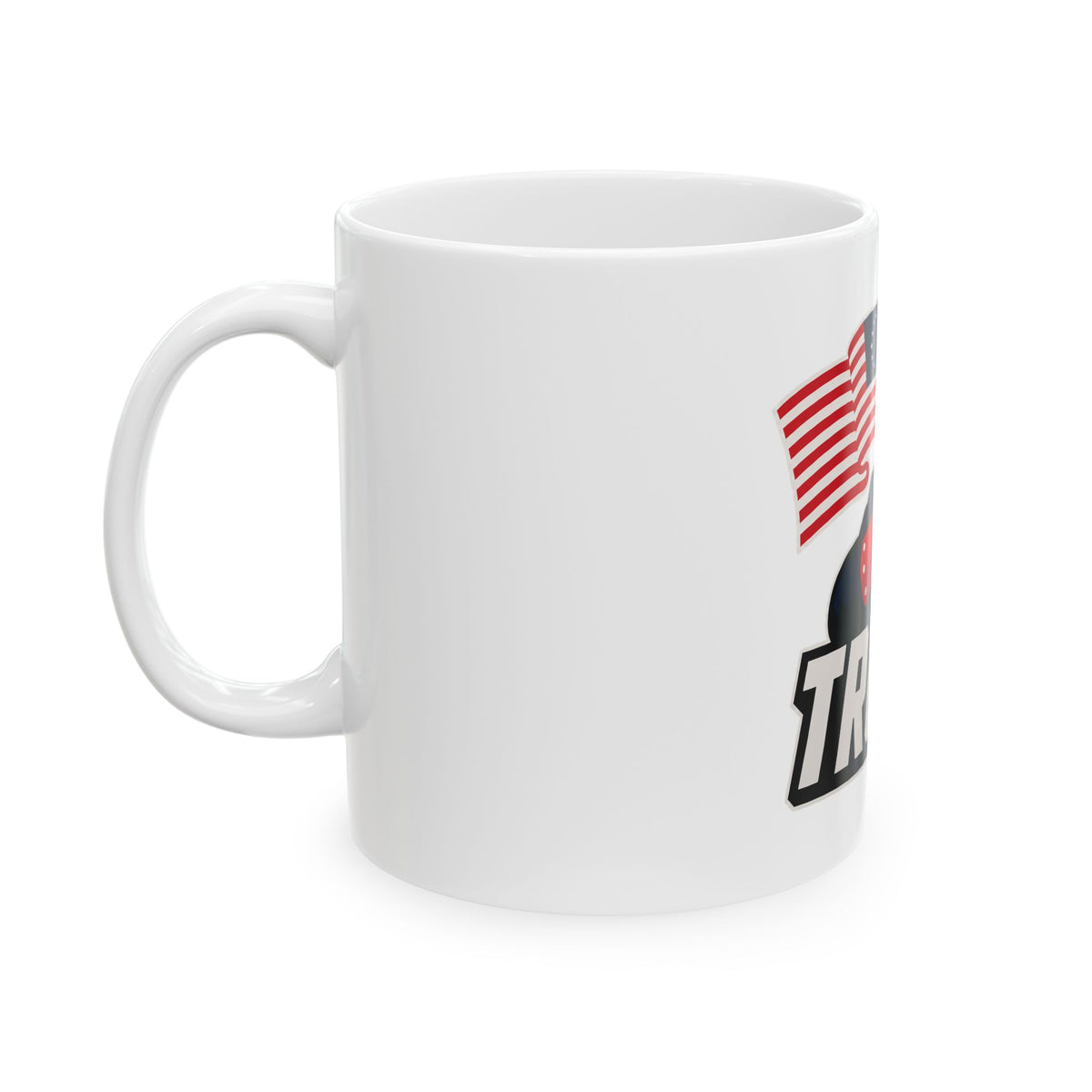 Patriotic Trump Illustration Mug | 11oz 15oz Ceramic