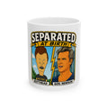 Separated at Birth Butthead/GOV. NEWSOM cartoon parody Mug | Funny Political Pop Culture