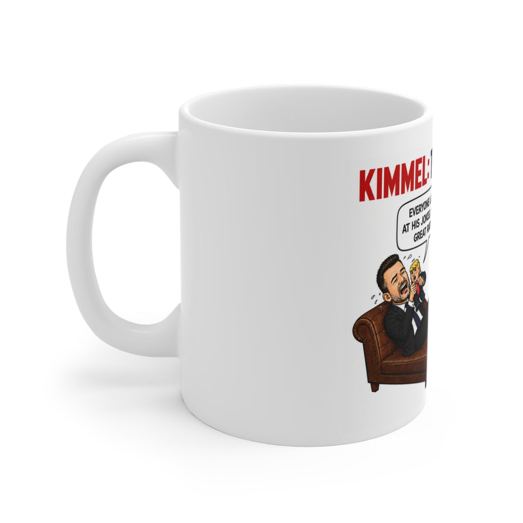 Kimmel Trump Envy Political Coffee Mug – Funny Late Night Comedy Satire Cup