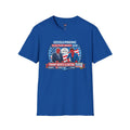 Blue Election Night 2016 News Satire T-Shirt | Trump Beats Clinton Tee