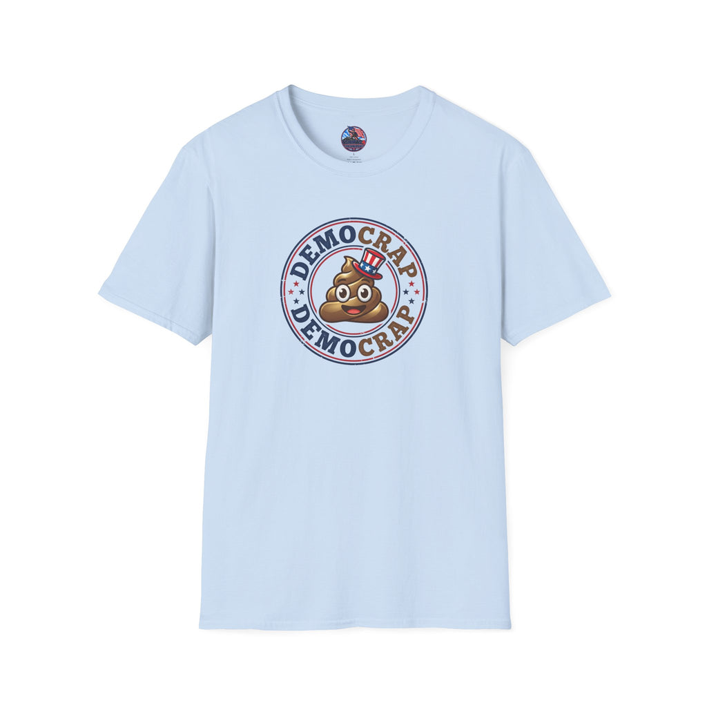 Democrapp Poop Political Humor T-Shirt | MAGA tshirt