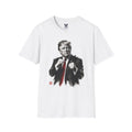 Trump Portrait Tee — Bold Political Leader Watercolor Graphic T-Shirt