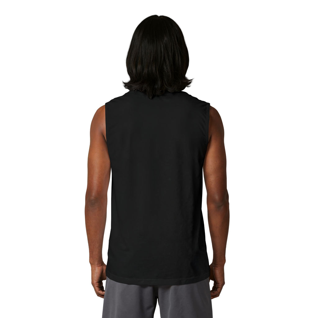 MAGA Muscle Tank Top — Minimal Patriotic Logo Sleeveless Tee - The Conservative Brand
