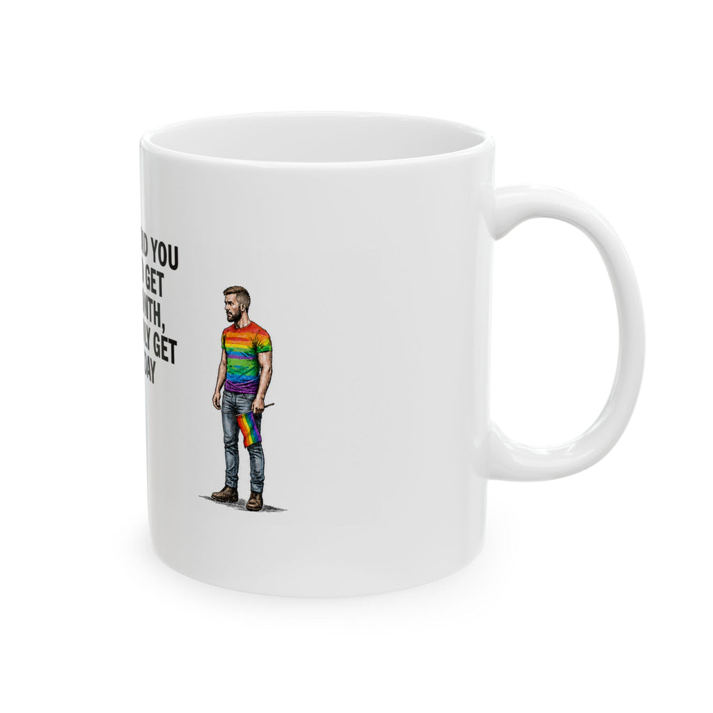 Funny Historical Humor Coffee Mug - Sarcastic Quote Novelty Coffee Cup, Edgy Political Meme Gift
