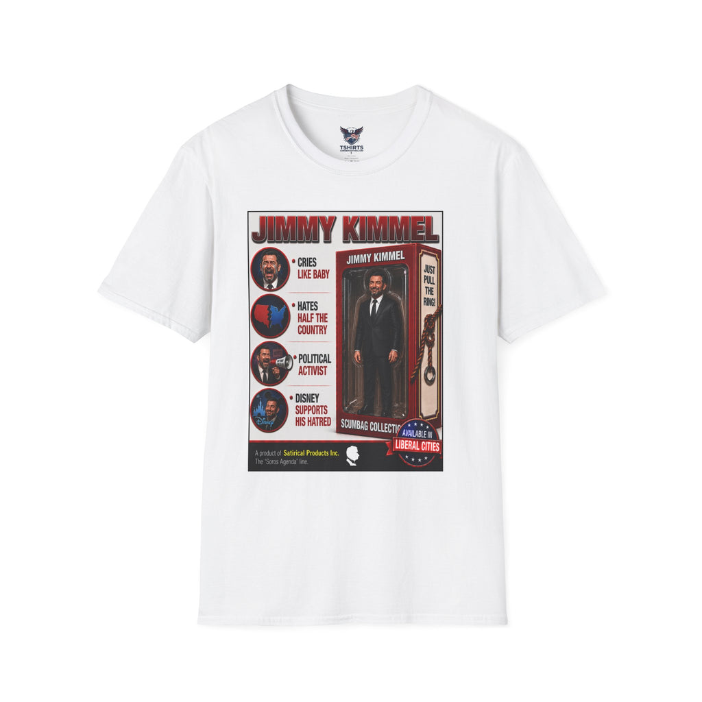 TRUMP MAGA KIMMEL DOLL T-Shirt, Satirical Magazine Cover Design