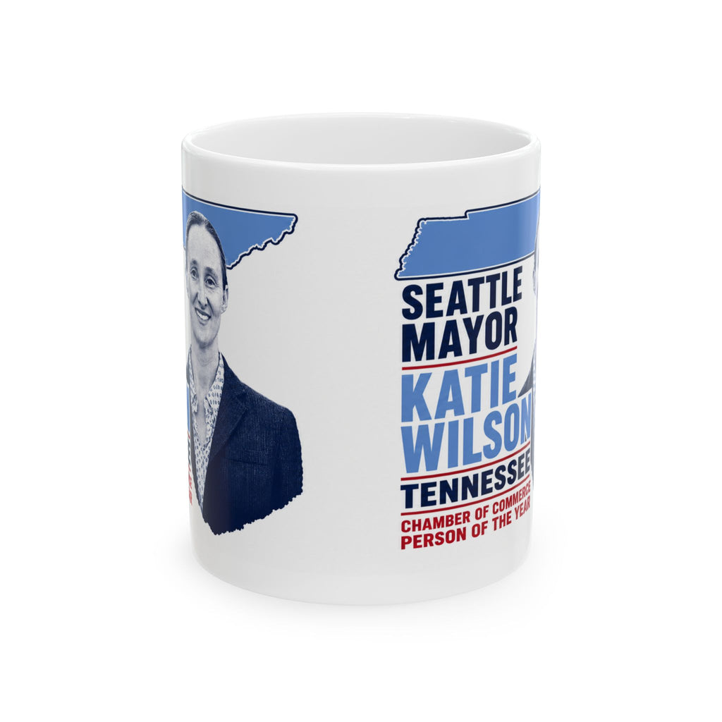 Seattle Mayor Katie Wilson Tennessee Chamber of Commerce Person of the Year Satire Tshirt Campaign Graphic