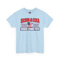 Scam-A-Sota Where Crime Pays Graphic T-Shirt