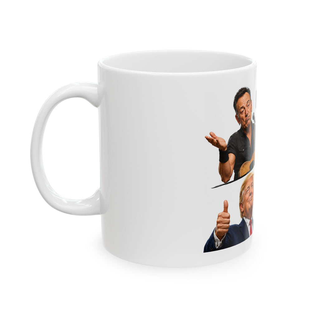 Imaginary Boss vs The Real Boss (Trump) Mug | Political Statement Ceramic Mug