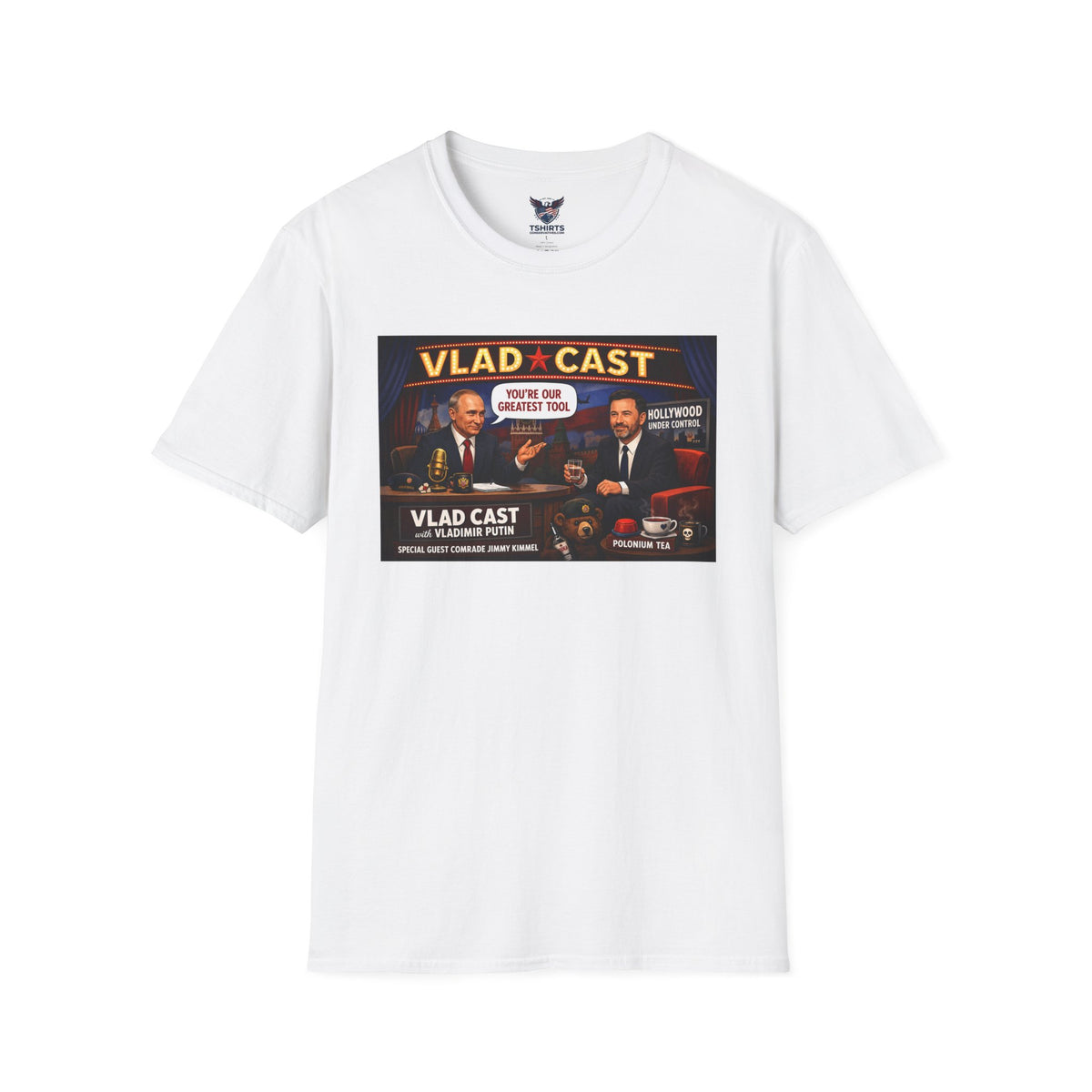 Vlad Cast T‑Shirt — “You’re Our Greatest Tool” Podcast Parody Tee