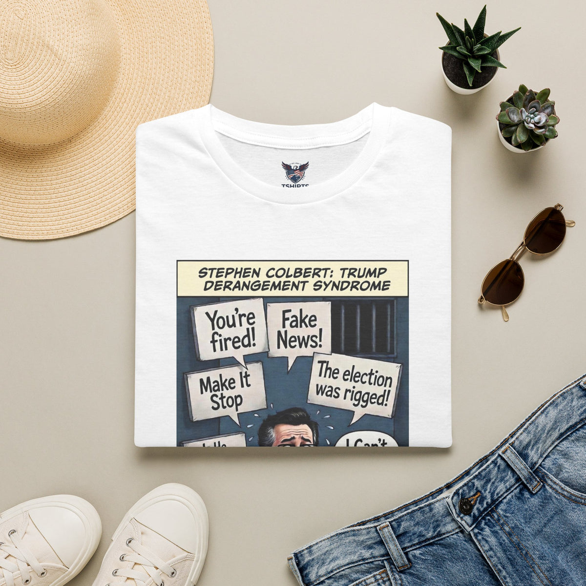 "Trump Patriot Shirt | America First T-Shirt | Conservative Republican Apparel | God Family Country Tee" | Trump Derangement Syndrome