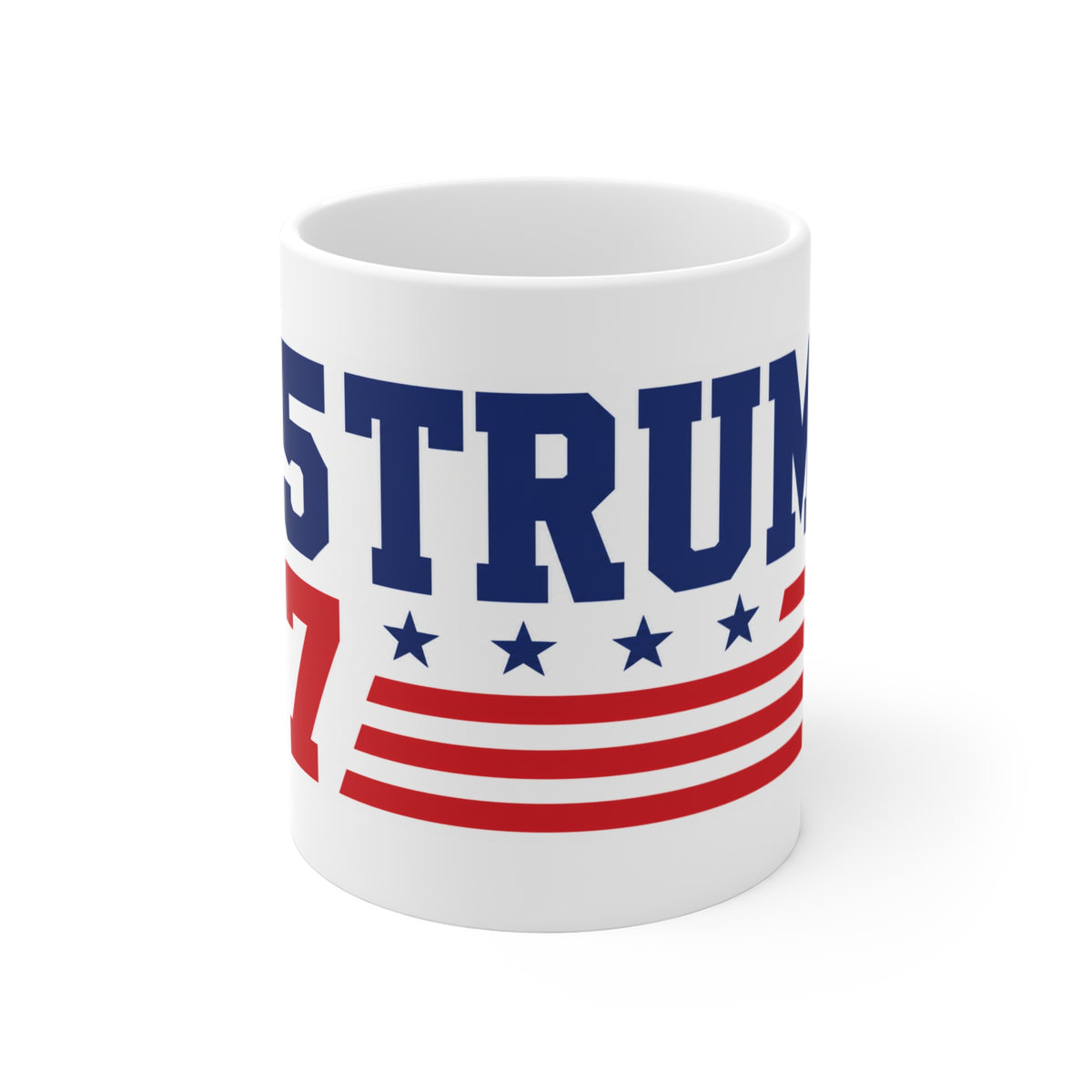 45/47 PRESIDENT TRUMP MUG Patriotic Vote Mug — Red, White & Blue Election Coffee Cup