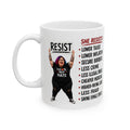 Satire Resist Political Statement Mug — RESIST A BETTER LIFE Protest Coffee Cup (11oz/15oz)