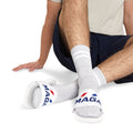 MAGA Slide Sandals — The Conservative Brand Men's Removable-Strap Political Pool Slides