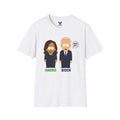 "Trump Patriot Shirt | America First T-Shirt | Conservative Republican Apparel | God Family Country Tee" | anti-woke tshirt | Harris Biden Cartoon Characters T-Shirt | Political Parody Tee