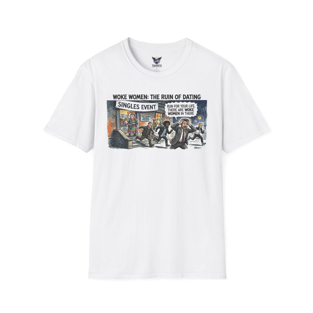 "Trump Patriot Shirt | America First T-Shirt | Conservative Republican Apparel | God Family Country Tee" | anti-woke tshirt |Unisex Softstyle T-Shirt