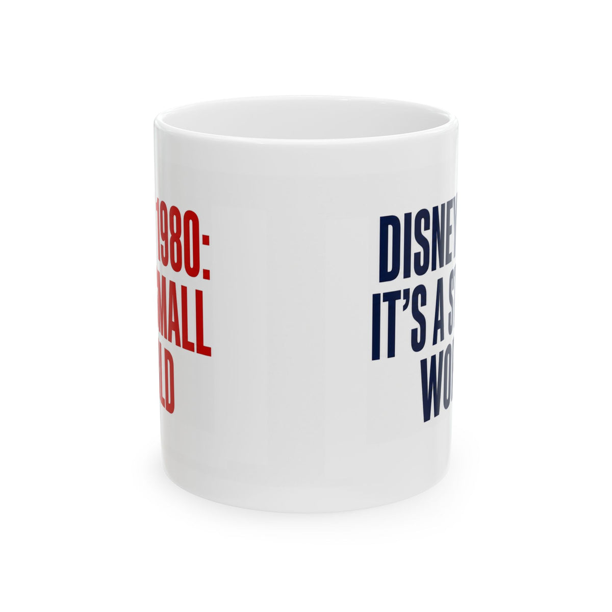 Disney World: It's a Small World" 2026: "It's a Strange World" Funny Anti-Woke Conservative Mug