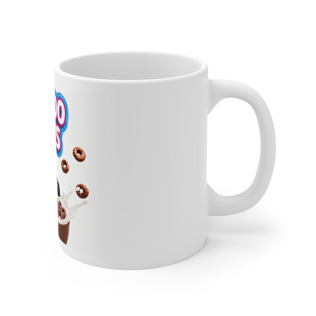 Joe Biden's Cuckoo Puffs Novelty Mug — Funny Cereal Cartoon Coffee Cup