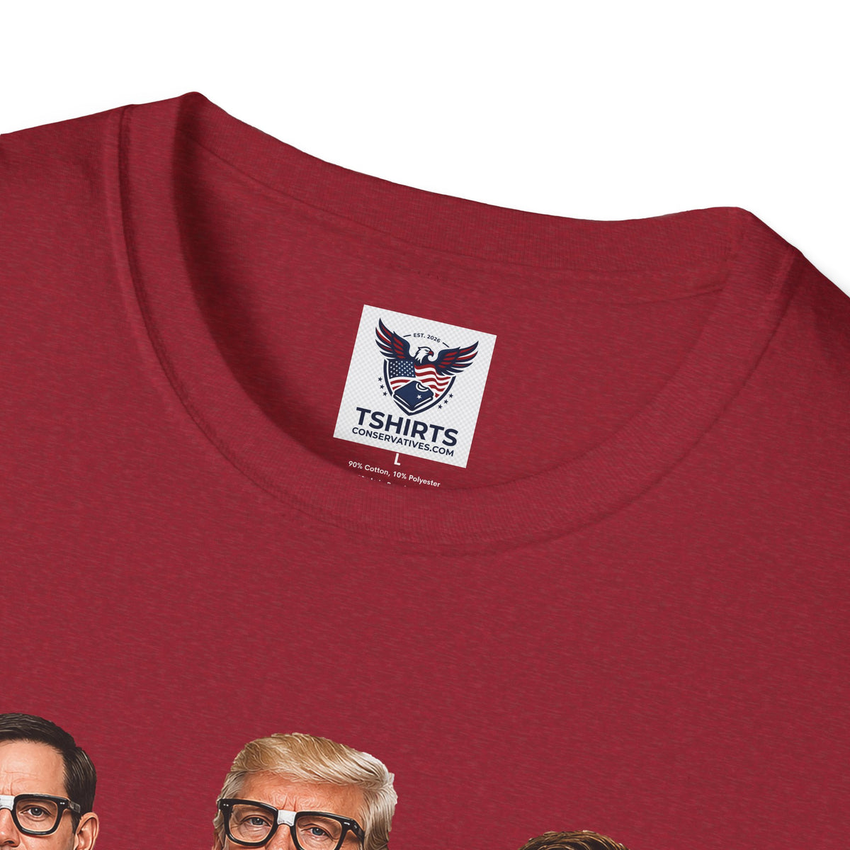 MAGA Brothers T-Shirt — Rubio, Trump, Vance Hanson Brothers Patriotic Hockey Jersey Graphic Tee