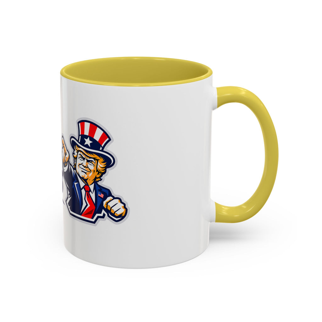 Donald Trump "No Bad Hombres" Uncle Sam Ceramic Coffee Mug