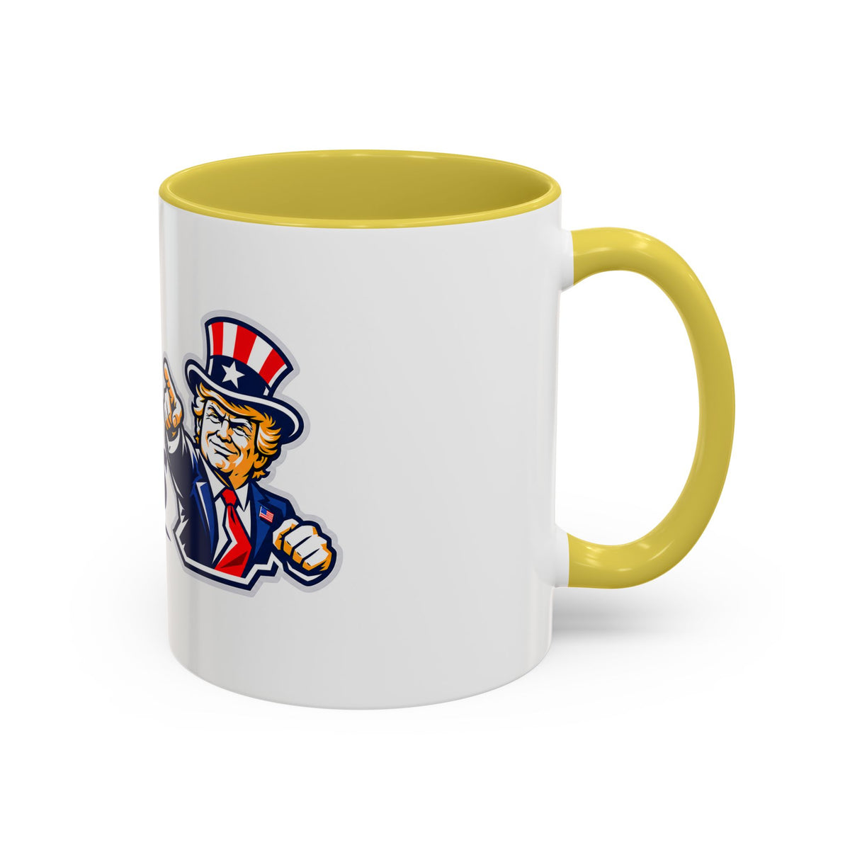 Donald Trump "No Bad Hombres" Uncle Sam Ceramic Coffee Mug