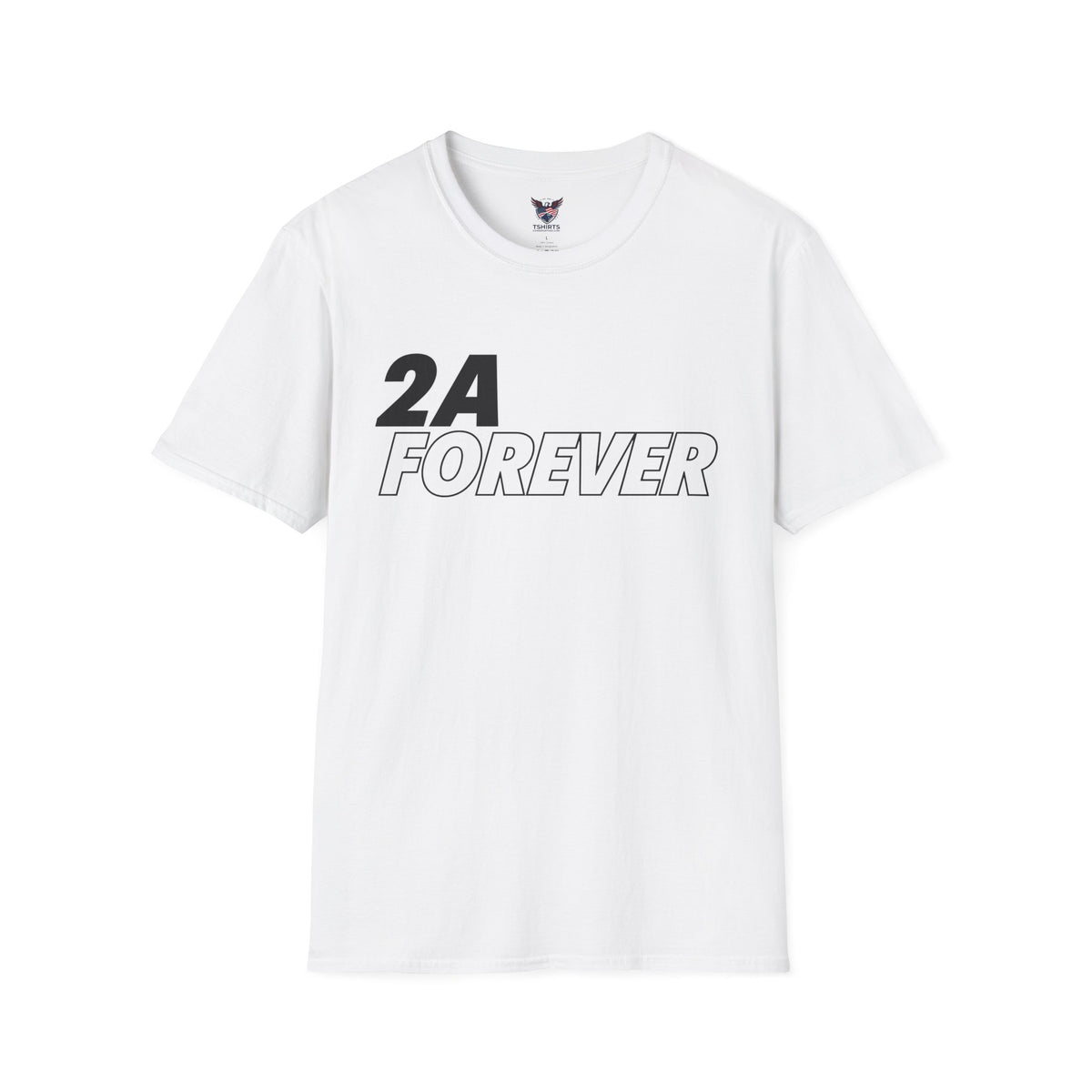 "2A FOREVER" Pro-Second Amendment T-Shirt - Conservative Patriot Graphic Tee - Men's and Women's Sizes - Premium Cotton Pro-Gun Rights Apparel