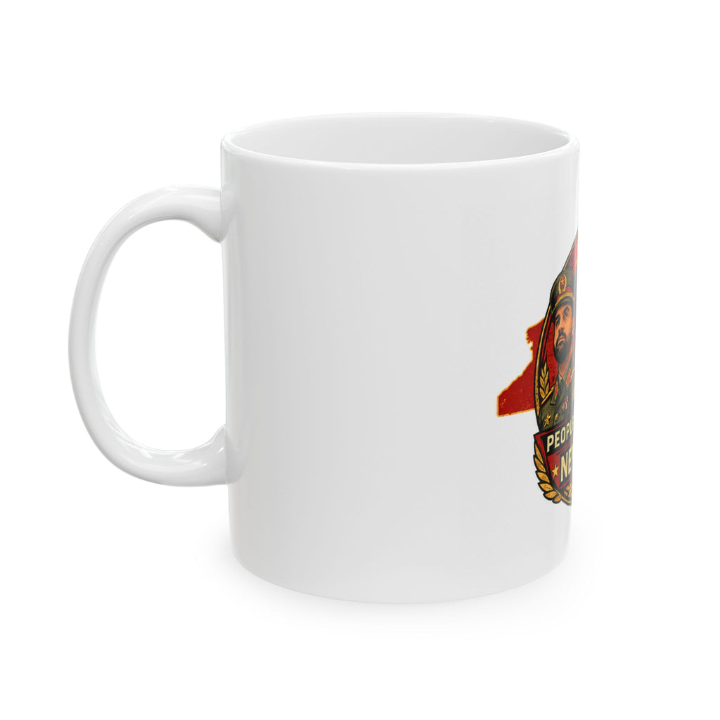 People's Republic of New York Political Satire Coffee Mug – Funny NYC Government Parody Ceramic Teacup, Novelty Election Humor Gift