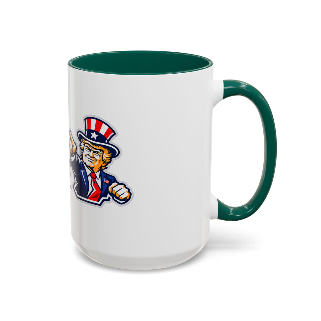 Donald Trump "No Bad Hombres" Uncle Sam Ceramic Coffee Mug