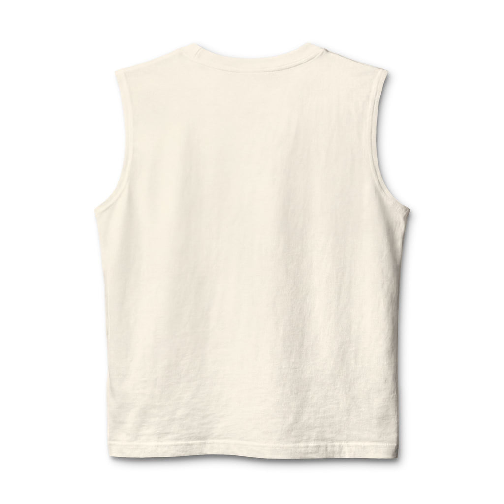 MAGA Muscle Tank Top — Minimal Patriotic Logo Sleeveless Tee - The Conservative Brand