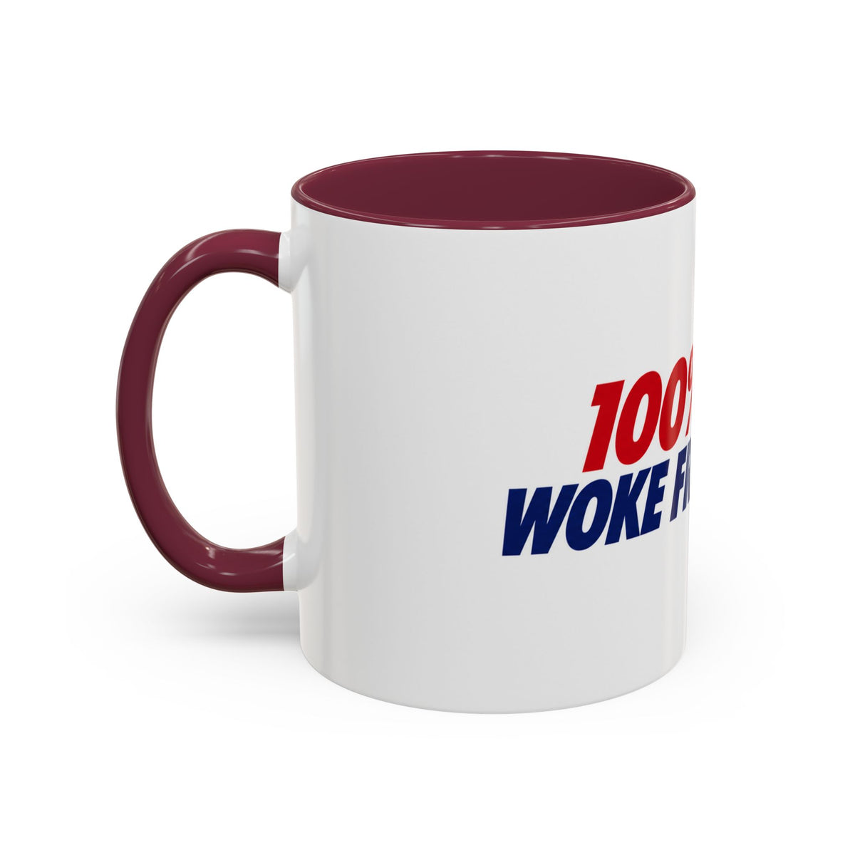 100% Woke Free Donald Trump Uncle Sam Ceramic Coffee Mug